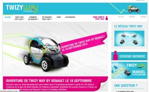 Carsharing auf französisch: Renault Twizy Way startet in einigen ausgewählten Kleinstädten.