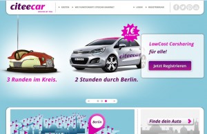 Offensive bei CiteeCar: der Carsharing -Anbieter plant aus Berlin die Expansion in sieben weitere deutsche Städte.