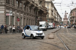 Expansion in Richtung Süden: das Carsharing von Car2Go ist fortan auch in der italienischen Metropole Mailand zu finden. 